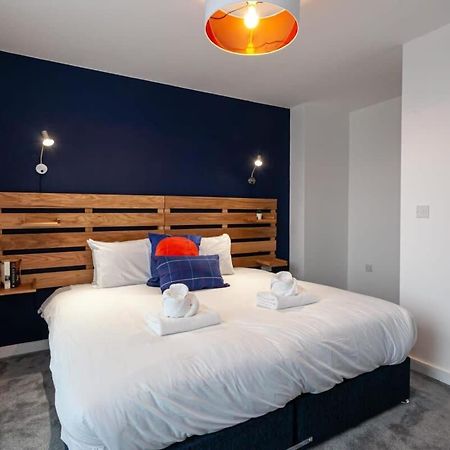 Stunning 2 Bed Flat 5Min To Old Trafford Stadium Mánchester Exterior foto